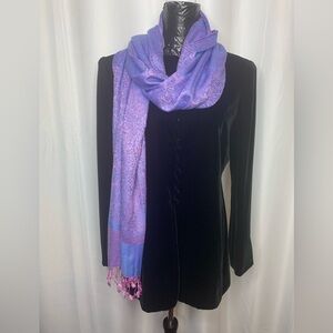 VINTAGE Jones New York button down Velvet blazer